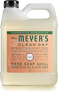 S C Johnson Wax Liquid Hand Soap Refill Pouch with Geranium (33oz )