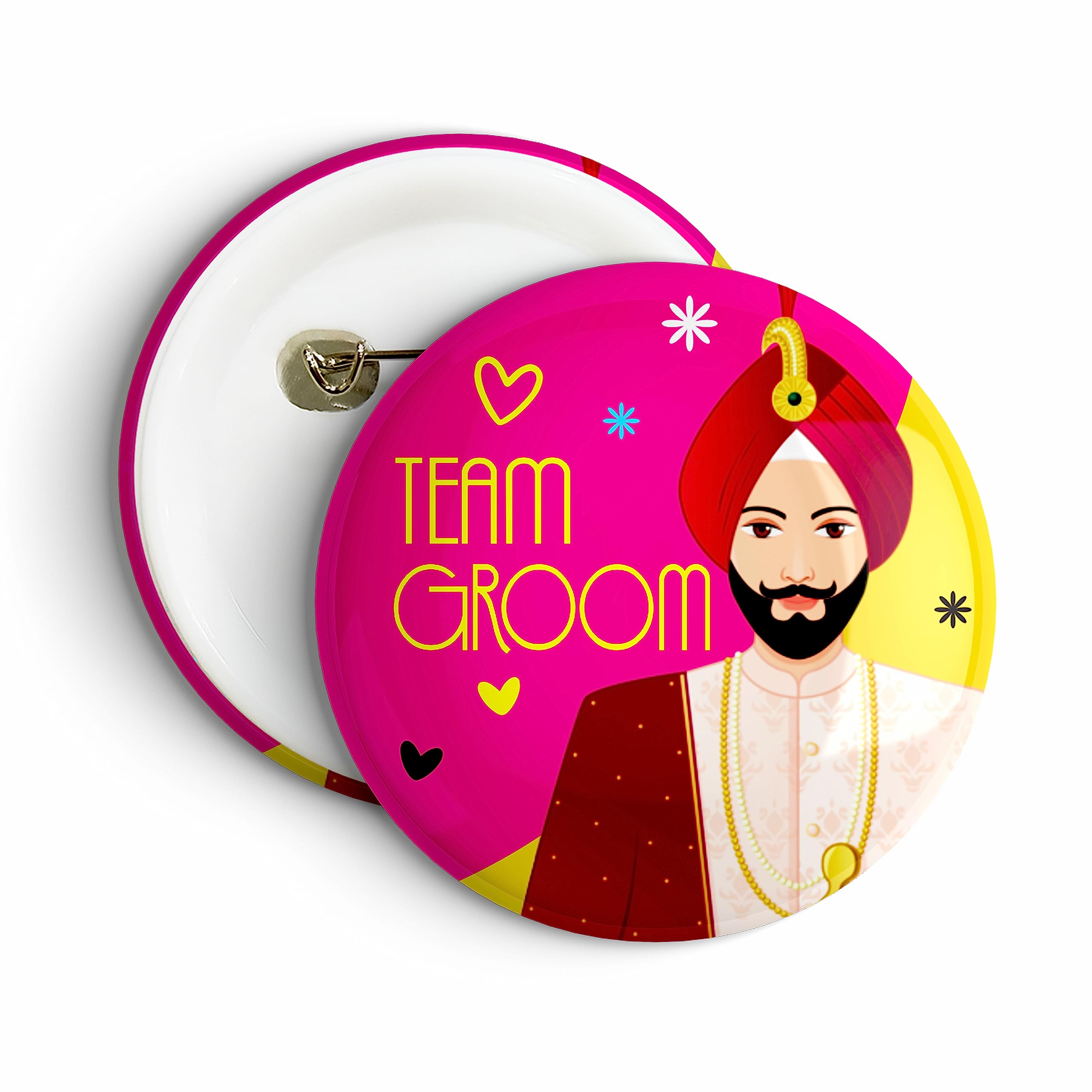 See full amazon price history chart for INKWARE Royal Wedding Groom Squad Ladke Wale Pin Button Badges PACK OF 15 for Reception Party Wedding and Events INKWARE Royal Wedding Groom Squad Ladke Wale Pin Button Badges PACK OF 15 for Reception Party Wedding and Events (B0C8SWR9DP) Amazon Price History, Amazon Price Tracker