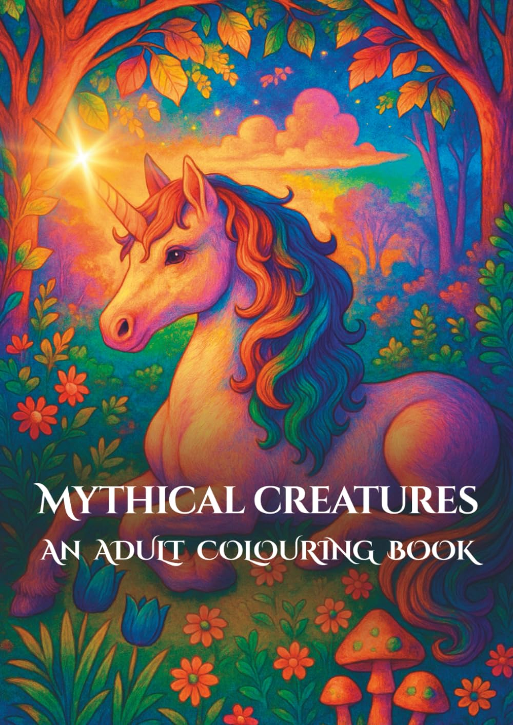 Mythical Creatures: An Adult Colouring Book (Mythical Series)