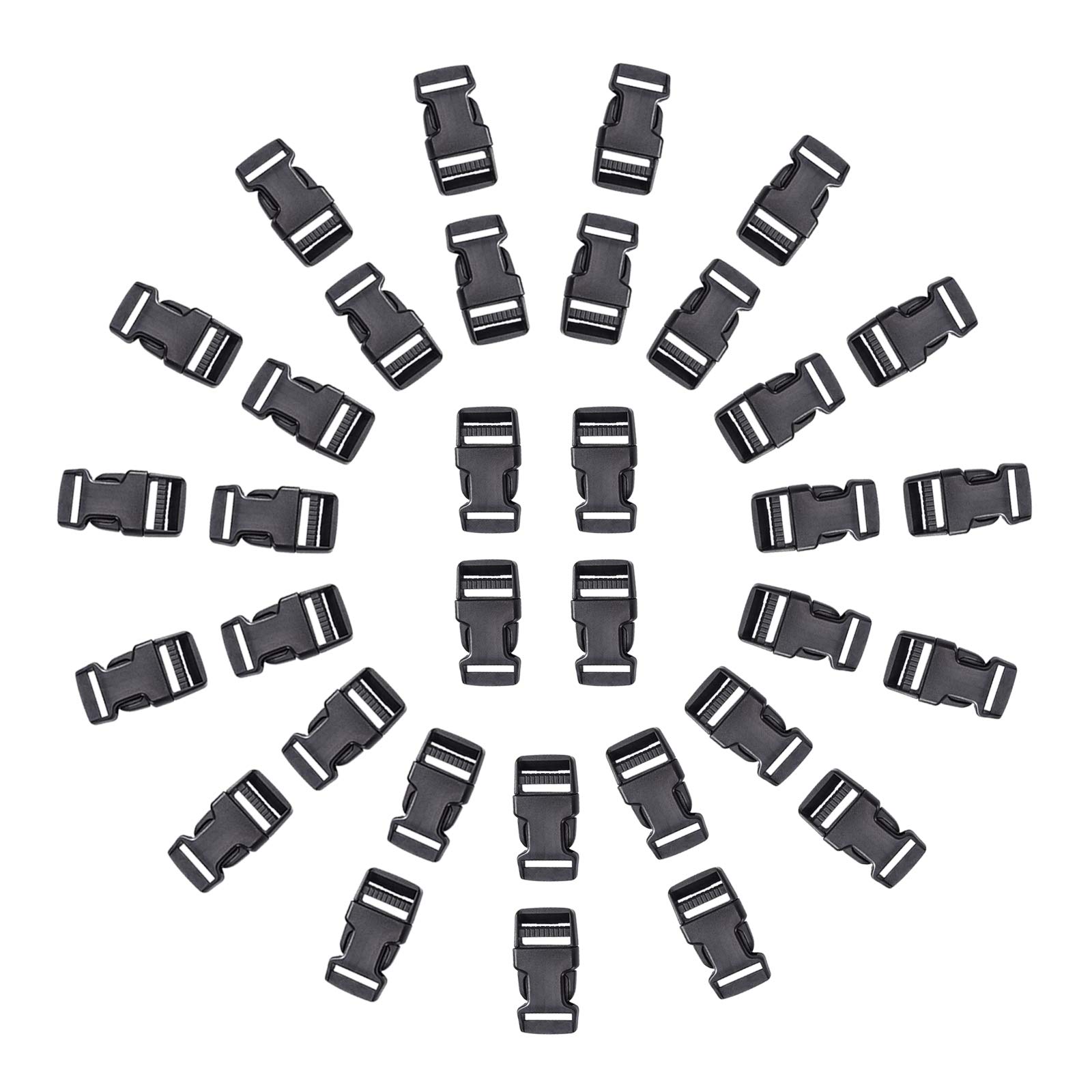Plastic-Buckles Adjustable Release Replacemen – 3/4 Inch Wide 40 Pack Webbing Buckle 3/4“ Quick Side Release Buckles for Luggage Straps Pet Collar Backpack Repairing TXZWJZ (Black) (B08QN1LPBZ) Amazon Price History, Amazon Price Tracker