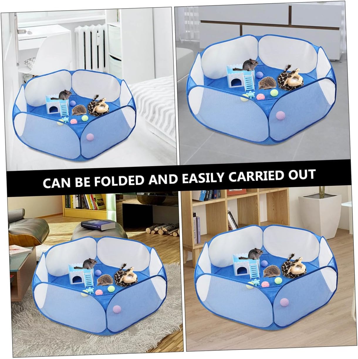 GLEAVI Portable Pet Folding Tent and Scratch-Resistant Dog Nest House with Foldable Playpen for Indoor and Outdoor Use, Sturdy Pet Supply Suitable for Cats and Dogs