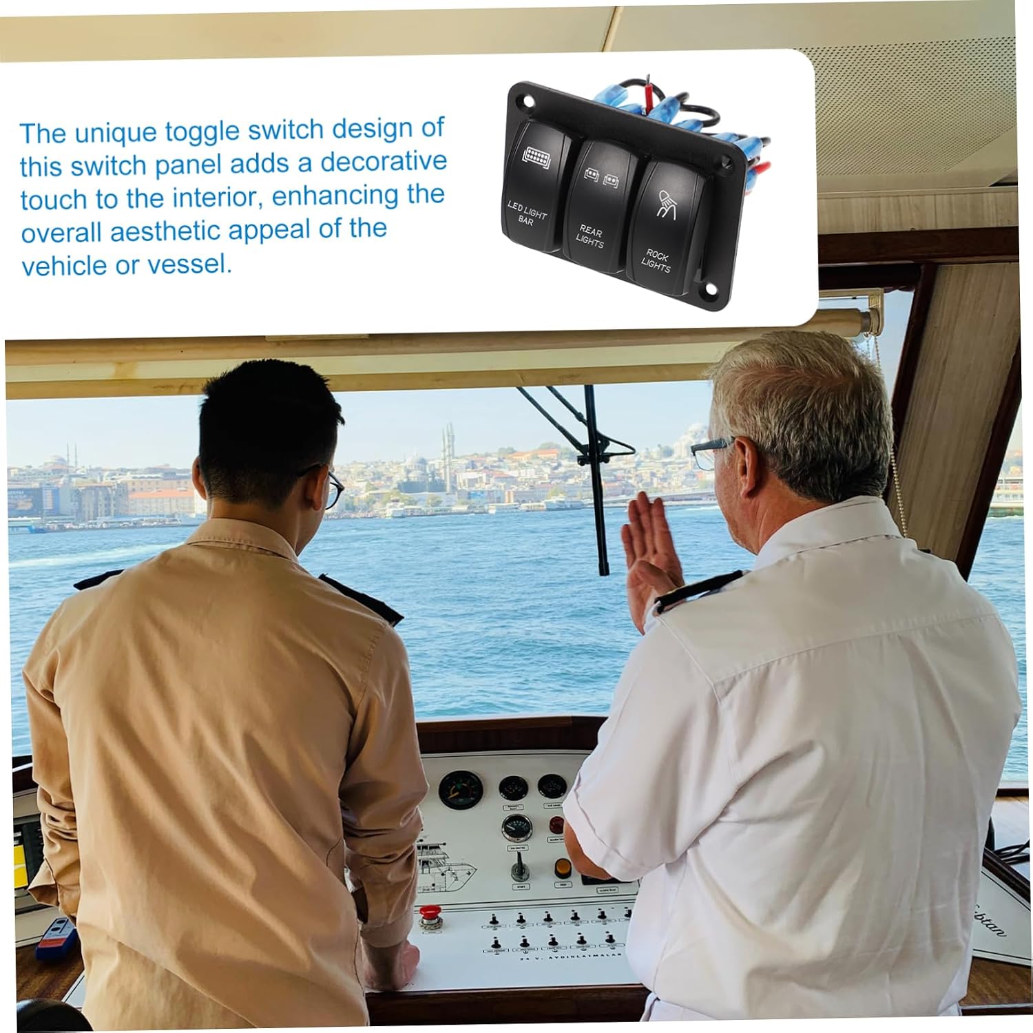 Rocker Panel Gang Automotive Boat Panel for Car Rv Yacht Design Versatile Compatibility