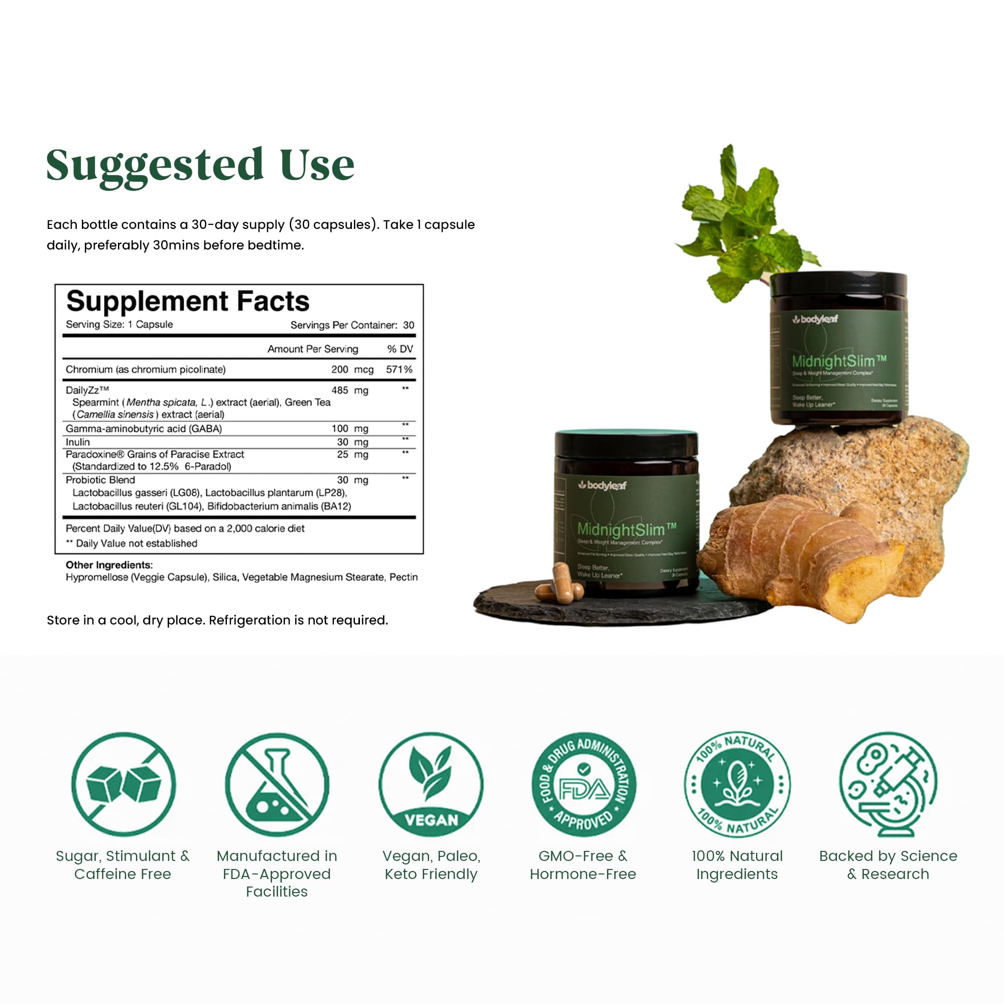 Amazon.com: MidnightSlim™ | Advanced Nighttime Weight Management