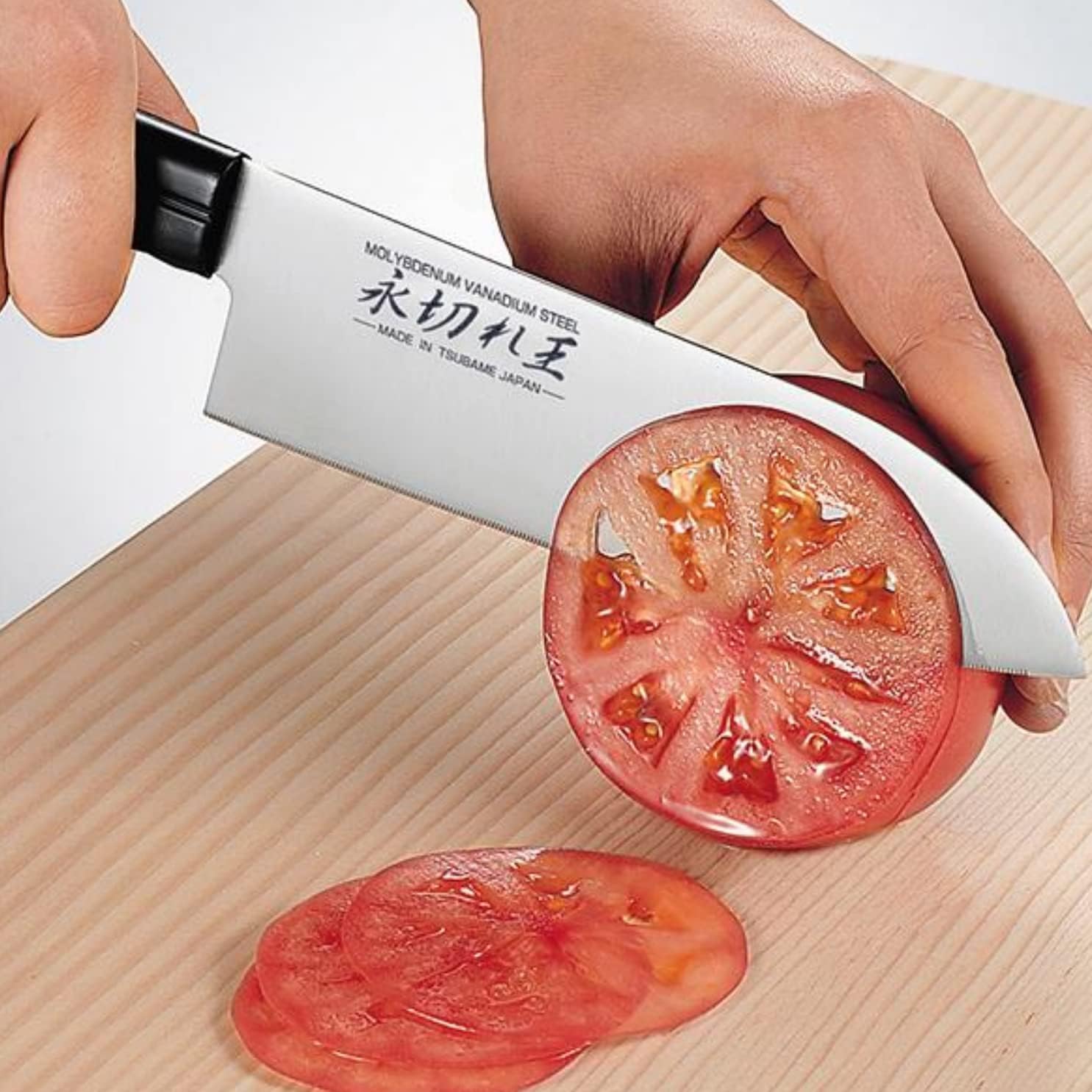 YAMAZEN, Stainless Steel 11-inch Sharp Kitchen Knife for Meat, Fish, Vegetable | Japanese Stainless Steel Blade | Molybdenum Vanadium Steel