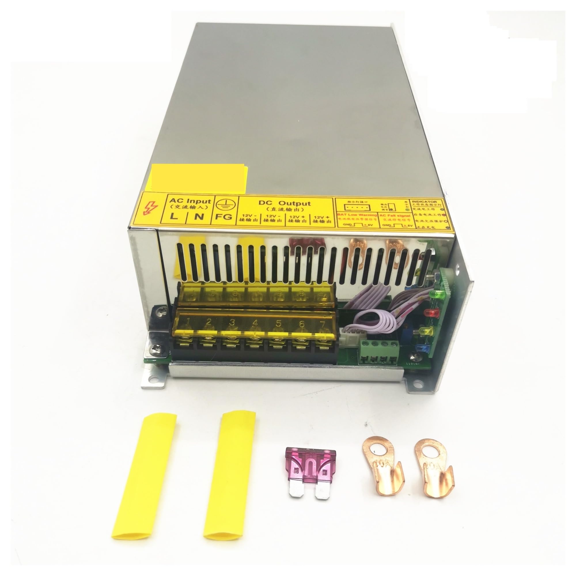 500 W Uniwersalny Regulowany Zasilacz Impulsowy Z Funkcją Ładowania 12 V 40 A Ładowarka Akumulatorowa 13,8 V AC Do Przetwornicy DC do kampera, samochodu, komputera, laboratorium(Lead acid battery)