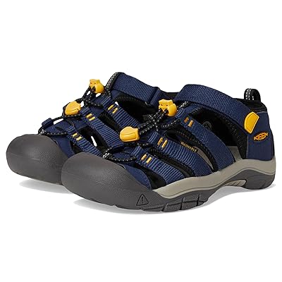 KEEN Kids Newport H2 (Toddler/Little Kid/Big Kid) Kids Shoes Naval Academy/Keen Yellow