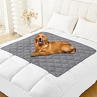 Vista 88 de Smiry Manta impermeable para cama de perro de 30 x 53 pulgadas, suave manta reversible para mascotas, lavable, a prueba de fugas, para sofá