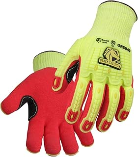 Revco GR5040-HR AccuFlex A6 Cut & Impact Resistant Hi-Vis Nitrile-Coated Knit Glove - X-Large - 1 Pair