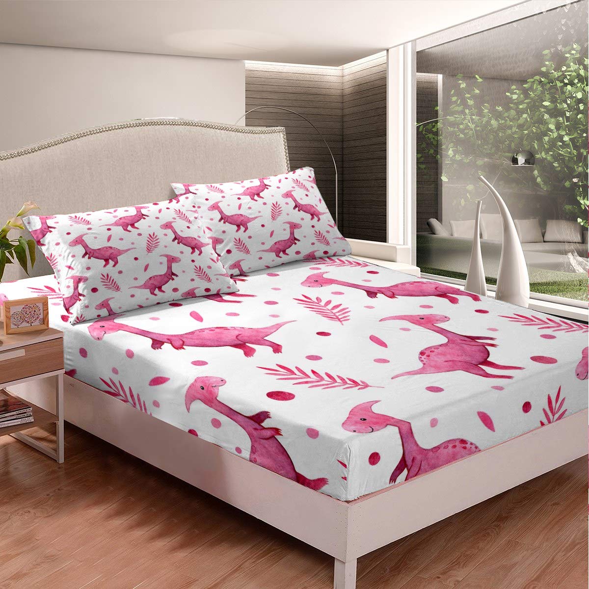 Set di biancheria da letto con dinosauro, motivo: animali della giungla, per bambini, ragazzi, ragazze, ragazzi, ragazzi, ragazzi, ragazzi, ragazzi, ragazzi, ragazzi e ragazzi