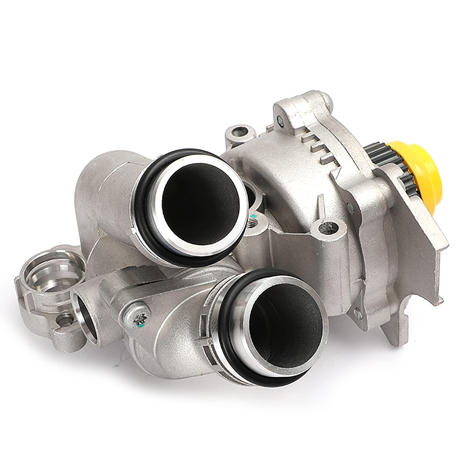 AIWGIW Water Pump Aluminum Assembly Fits for Audi A3 A4 TT VW Tiguan Jetta Golf GTI Eos Beetle CC 2.0T TSI Replaces 06H121026AB 06H121026CQ