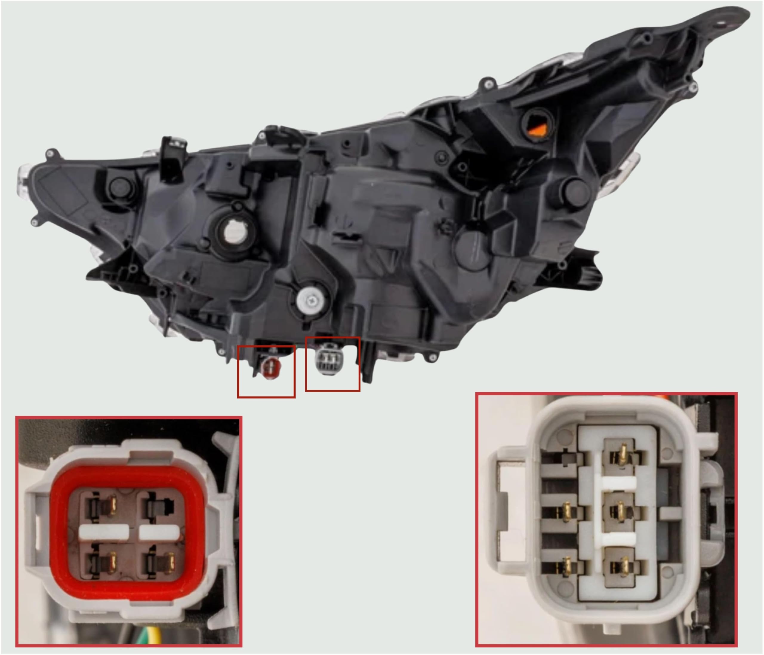 Amazon.com: LED Headlight Unit Replacement For Toyota RAV4 2019