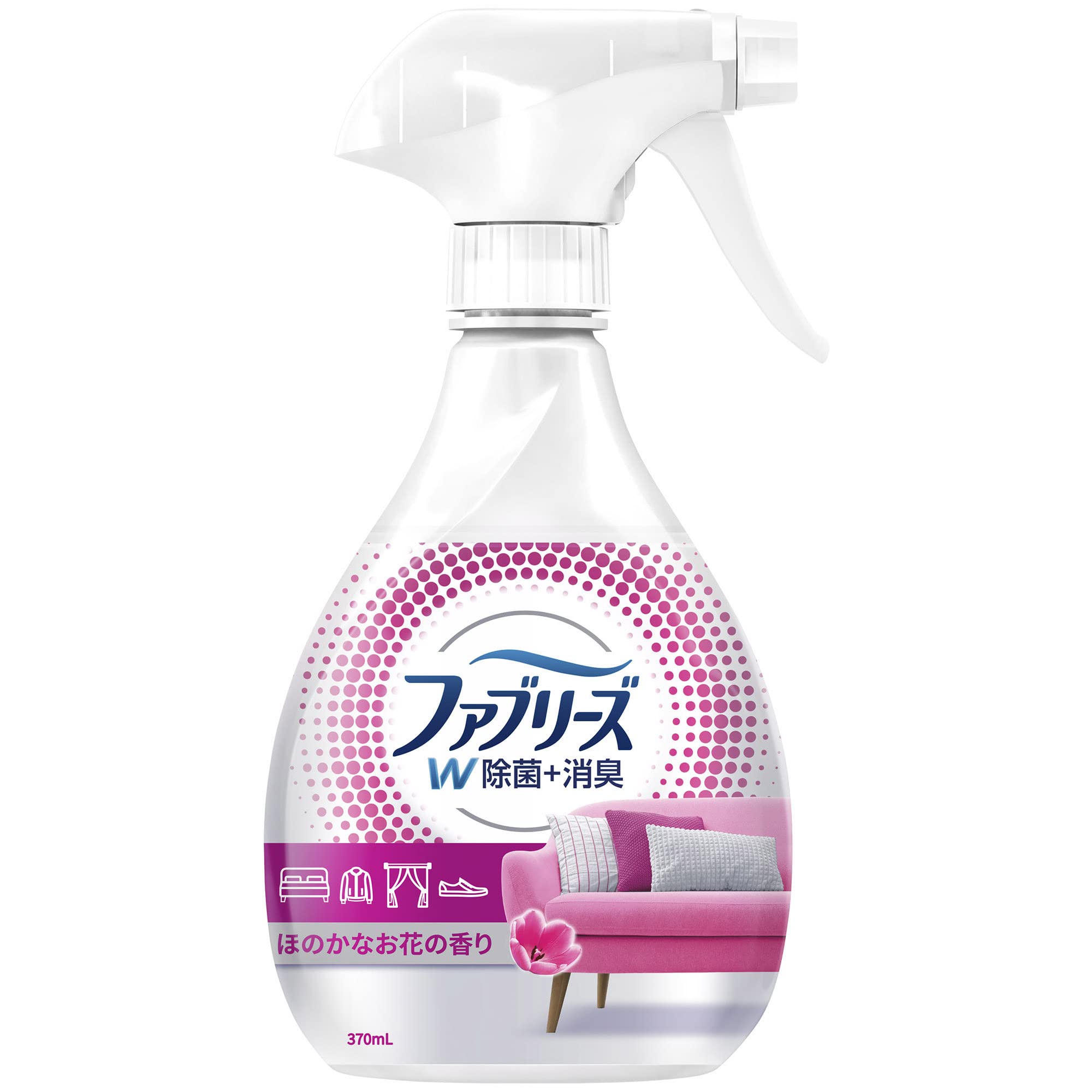 Amazon.co.jp: ファブリーズ W除菌+消臭スプレー 布用 ほのかなお花の 