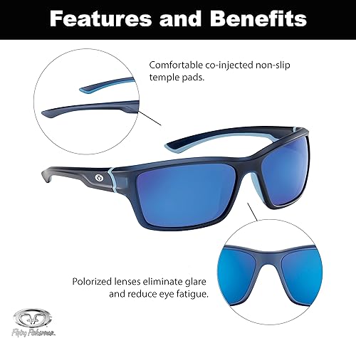 Miniatura 3 de Flying Fisherman Gafas de sol polarizadas Cove con bloqueador UV AcuTint para pesca y deportes al aire libre