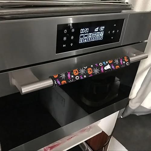 Miniatura 9 de 6 fundas para manijas de puerta de refrigerador, guantes protectores para electrodomésticos de cocina, decoración antideslizante para hornos,