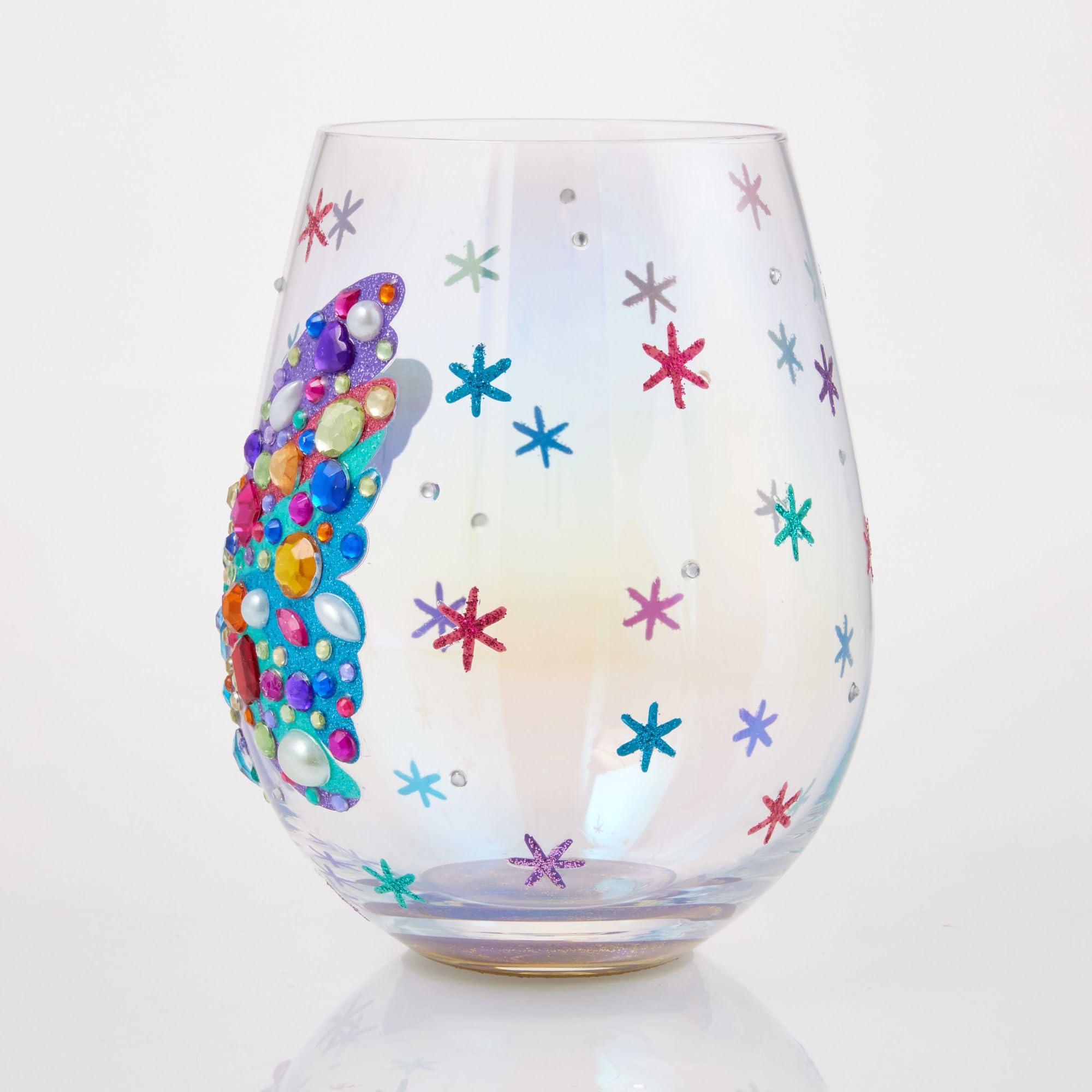 Enesco Lolita Butterfly - Copa de vino sin tallo