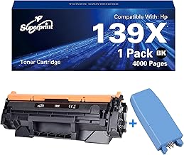 Superprint 139X Toner Cartridge (with Chip) Compatible with HP 139A 139X W1390A W1390X Toner for Laserjet Pro 3002dn 3002dw, MFP 3102fdn 3102fdw (Large, with Upgrade Tool)