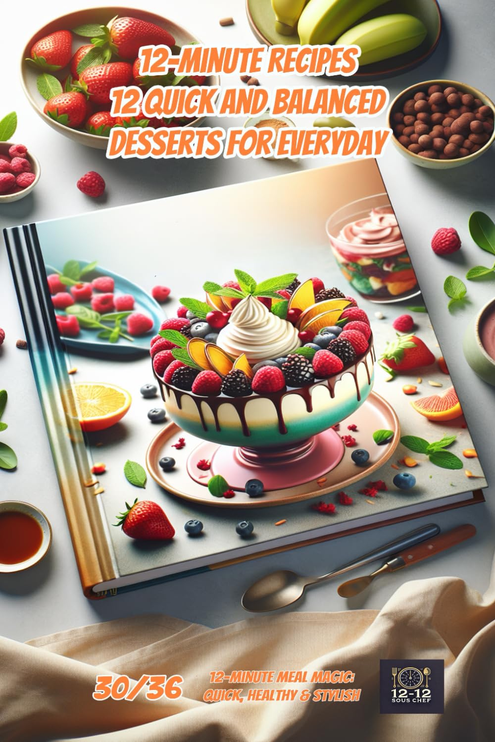 12-Minute Recipes: 12 Quick and Balanced Desserts for Everyday (12-Minute Meal Magic: Quick, Healthy & Stylish)