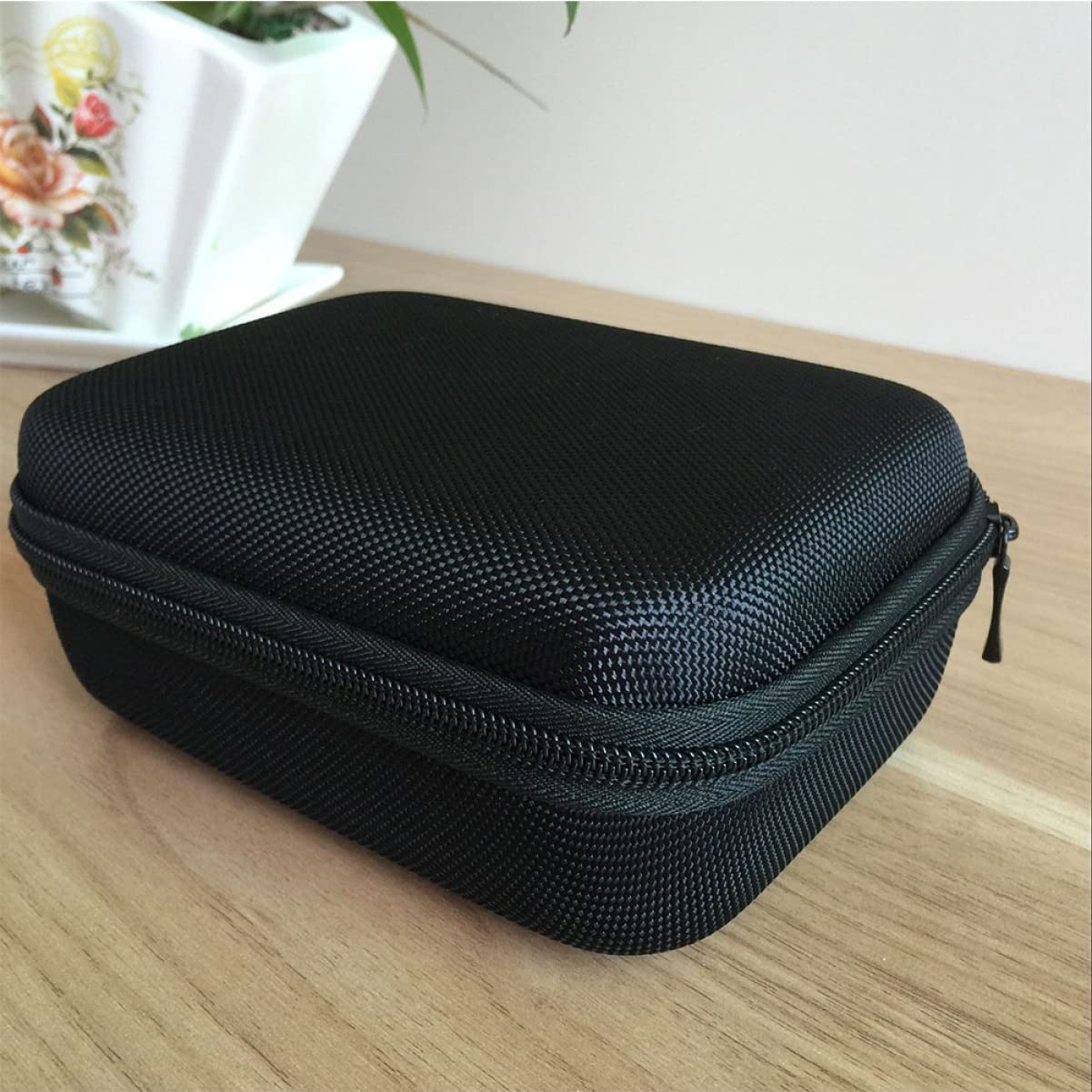 Gatuida 3pezzi Eva Earphone Storage Box Porta Cuffie Rigido Borsa Per Hard Drive Bank Design Compatto e Antiurto Nero