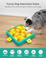 LACCEN 3 az 1-ben Interaktív Kutya Játék - IQ Fejlesztő Jutalomfalat Adagoló Puzzle Minden Méretű Kutyának Unalom Ellen 2