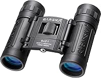Vista 9 de Barska Lucid View Compact Binoculars – Fully Coated Roof Prism, Center Focus, Lightweight Outdoor Binoculars for Bird Watching, Hiking, and Travel