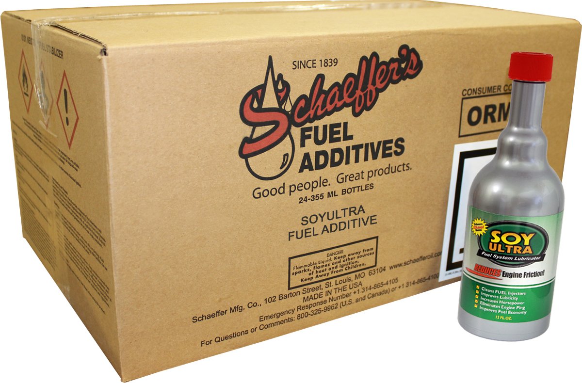 Schaeffer Manufacturing Co. 0131C-021 SoyUltra Gasoline Additive, 12 oz. Bottle (Pack of 24)