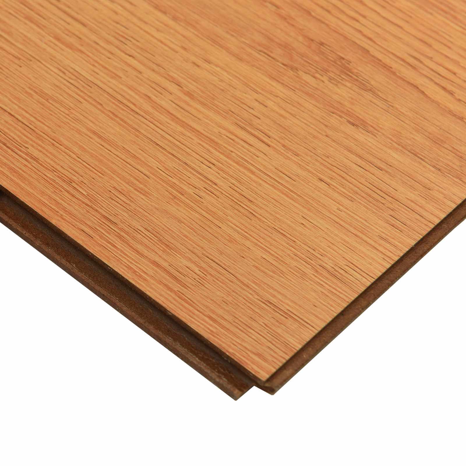 Podłoga laminowana, beżowa, materiał drewnopochodny, 15 sztuk, 101 x 20 x 0,8 cm, z systemem zatrzaskowym, do salonu, korytarza, sypialni, łatwa w pielęgnacji wykładzina podłogowa o