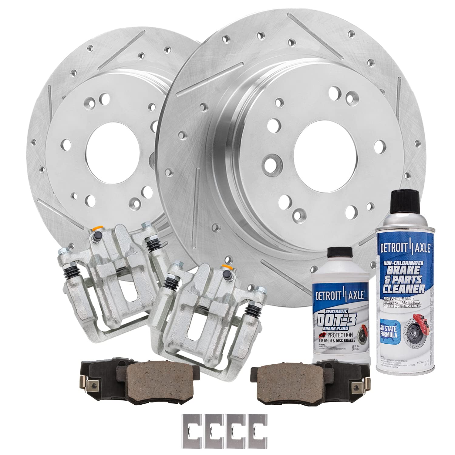 Amazon.com: Detroit Axle - Rear Brake Kit for 2003-2011 Honda