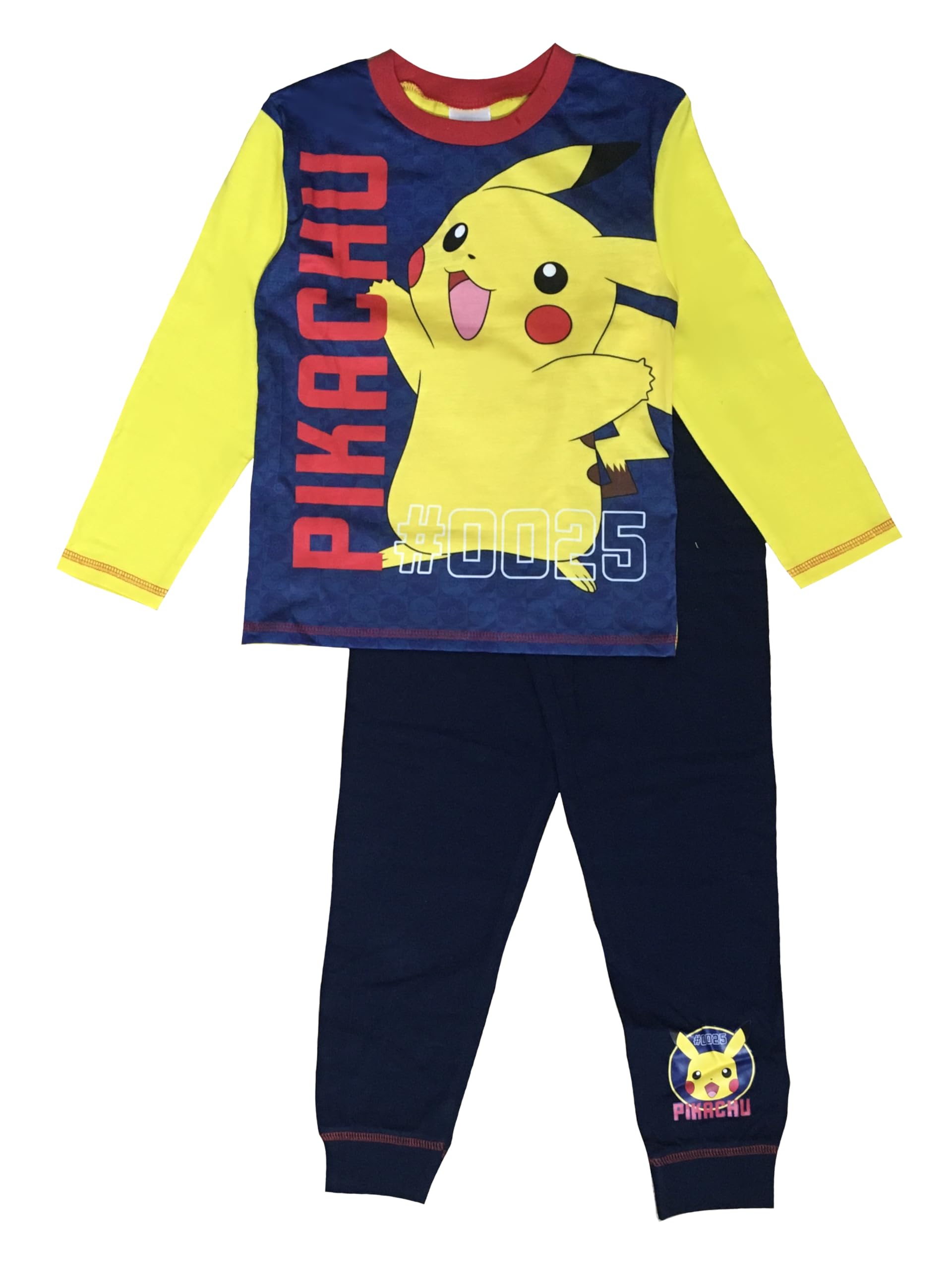 PokémonPokemon, Boys Pokemon Pyjamas featuring Pikachu, Blue, Age 5-12 Years