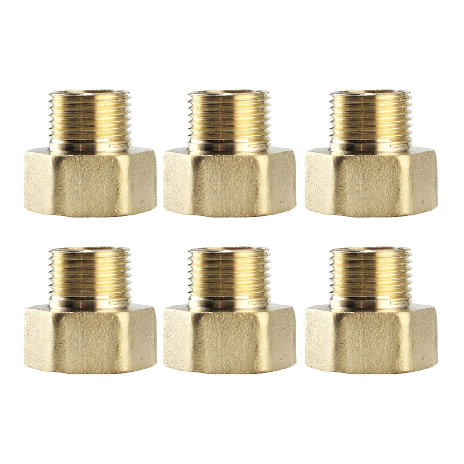 Professioanl Leak Proof Hose Connectors Hose Reducing Adapters Internal to External for Washing Machines & Faucets Brass Adapter