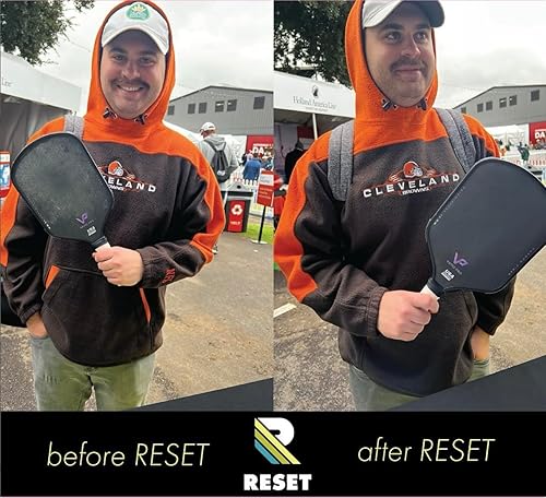 Miniatura 4 de Paddle Reset - Limpiador de paletas de pickleball y restaurador de superficies elimina los residuos impactados y aumenta el giro y el control