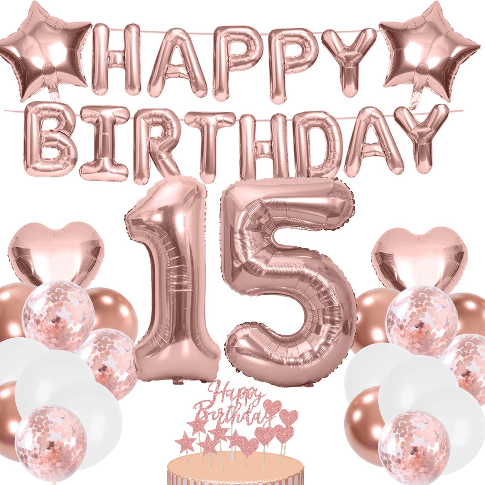 15° compleanno ragazza decorazione 15° compleann o striscione