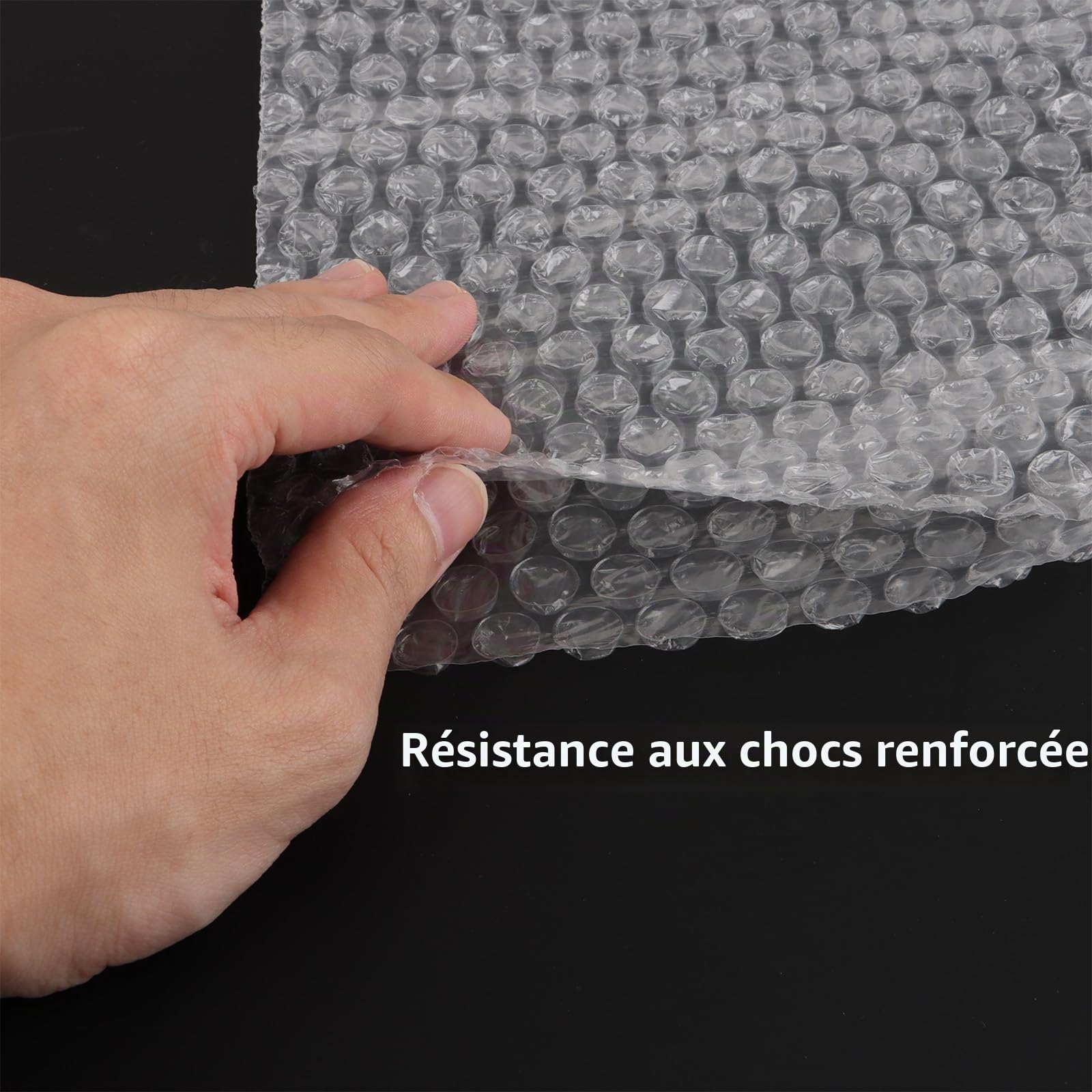 Lot de 200 Pochettes à Bulles 15x20cm, Sacs de Protection Antichoc en Plastique à Bulles pour Expédition, Enveloppes à Bulles pour Objets Fragiles, Emballage, Transparent