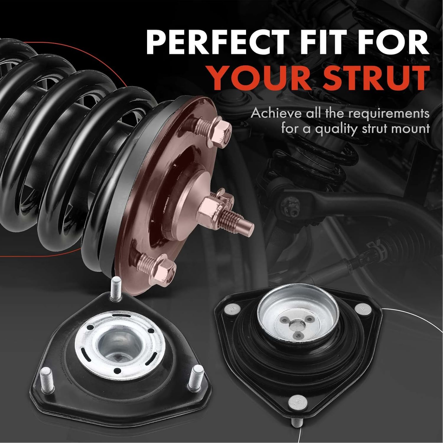 A-Premium Front Suspension Strut Mount Compatible with Toyota RAV4 2013-2018 2.5L Electric