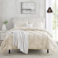 Vista 28 de Juego de funda de edredón gris tamaño King de 3 piezas, 1 funda de edredón de 104 x 90 pulgadas con cierre de botón y 2 fundas de almohada, juego