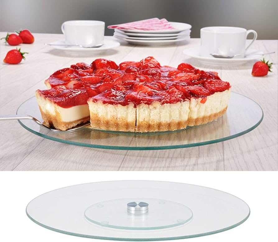 Haushalt International HI 18061 Kuchen Servierplatte Tortenplatte 30cm drehbar Küche, Haushalt & Wohnen