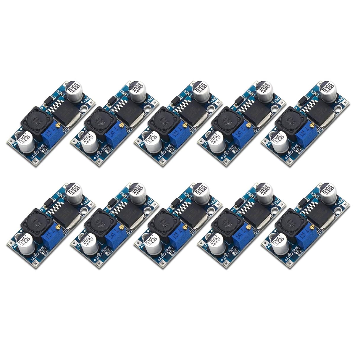 Electronic spices LM2596 DC to DC Buck Converter Adjustable Step down power