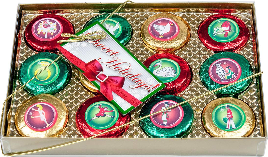 CHRISTMAS 12 DAYS OF CHRISTMAS Cream Filled Sandwich Cookies