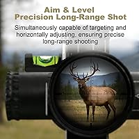 Vista 3 de Generic Optics Level Bubble, Scope Level, Fits 30mm Scopes, Black