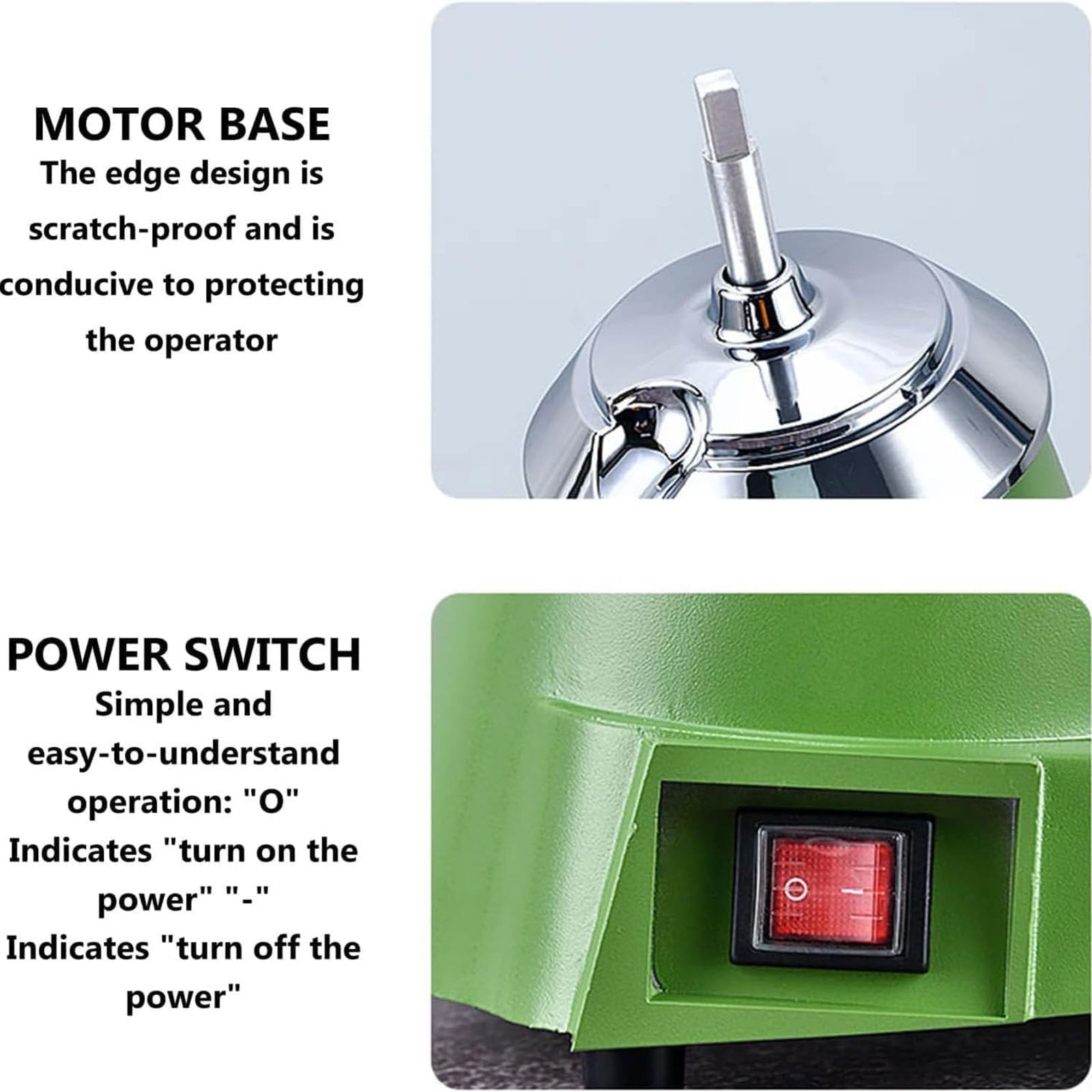 Spremiagrumi elettrico a 3 coni, in acciaio inox | Spremifrutta manuale, 1700 giri/min, facile da pulire, per bar ristorante bar commerciale domestico