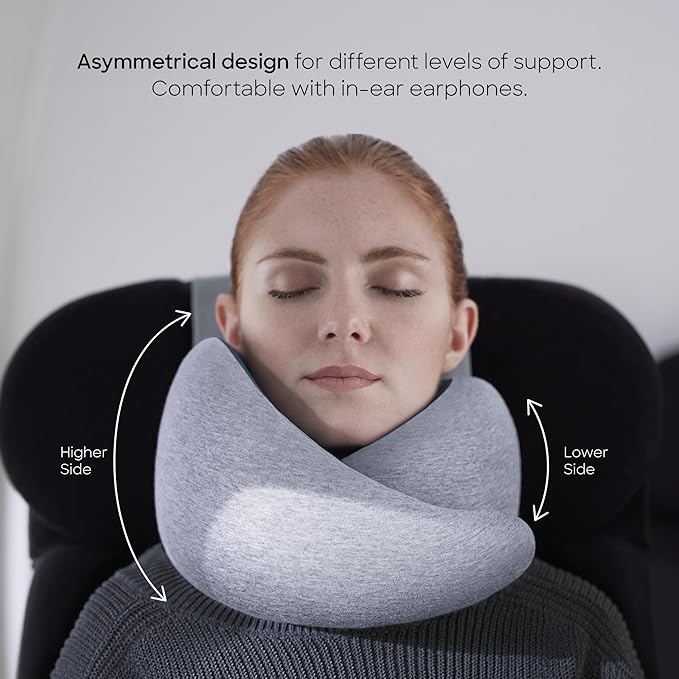 Almohada de viaje Memory Foam 360° ergonómica miniatura 3