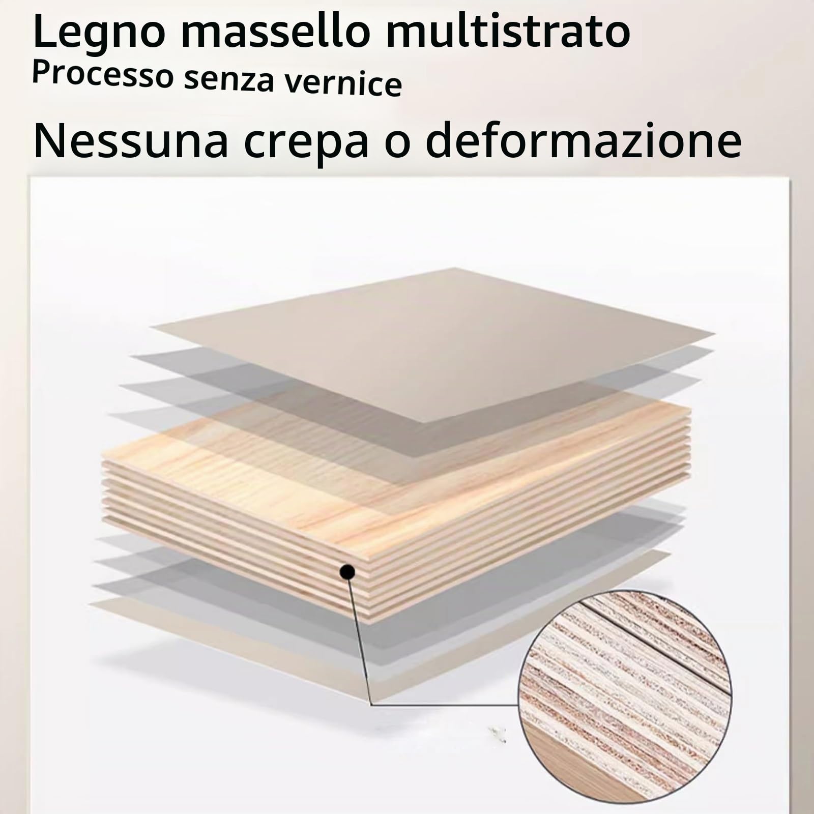 Specchio Da Bagno Con Luce LED, Mobile Bagno Con HD Specchio, Armadietto Da Parete In Alluminio Con Contenitore, Contenitore In Legno Massello(70CM/27.5IN)
