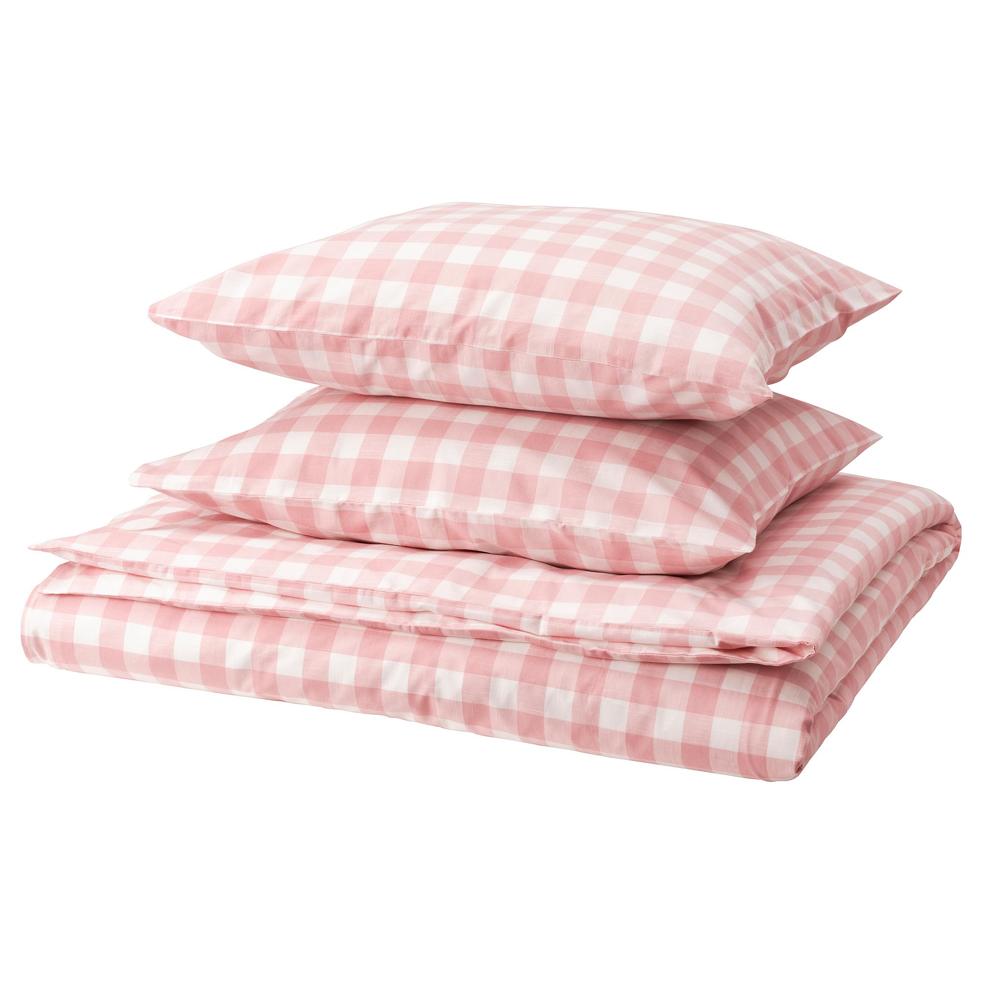 Housse de couette 240x220 ProTuning EKTANDVINGE finie la chambre terne avec ce set rose