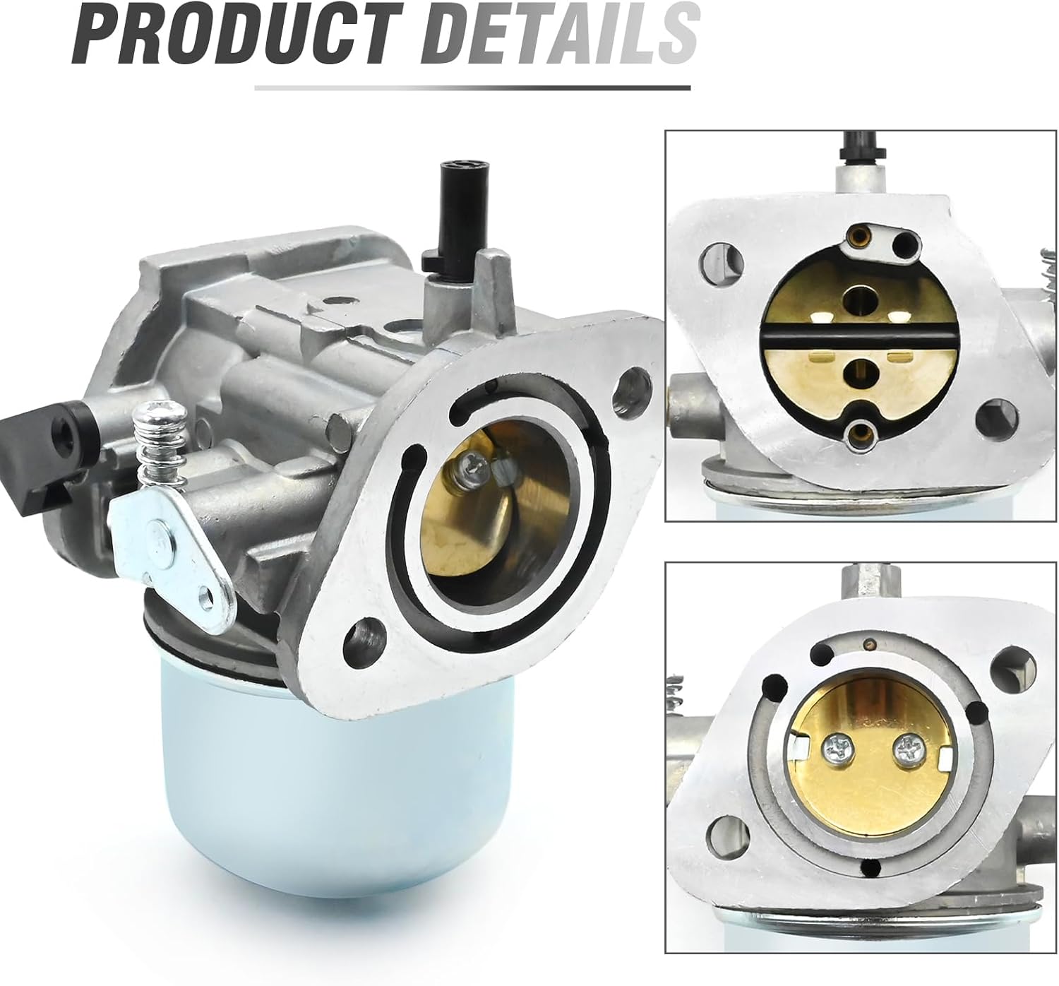 15003-7061 Carburetor Kit, Replacement for Kawasaki FH381V FH430V FS481V FH541V 4-Stroke Engine, Replaces 15003-7107 15003-7054 15003-7047 15004-7057