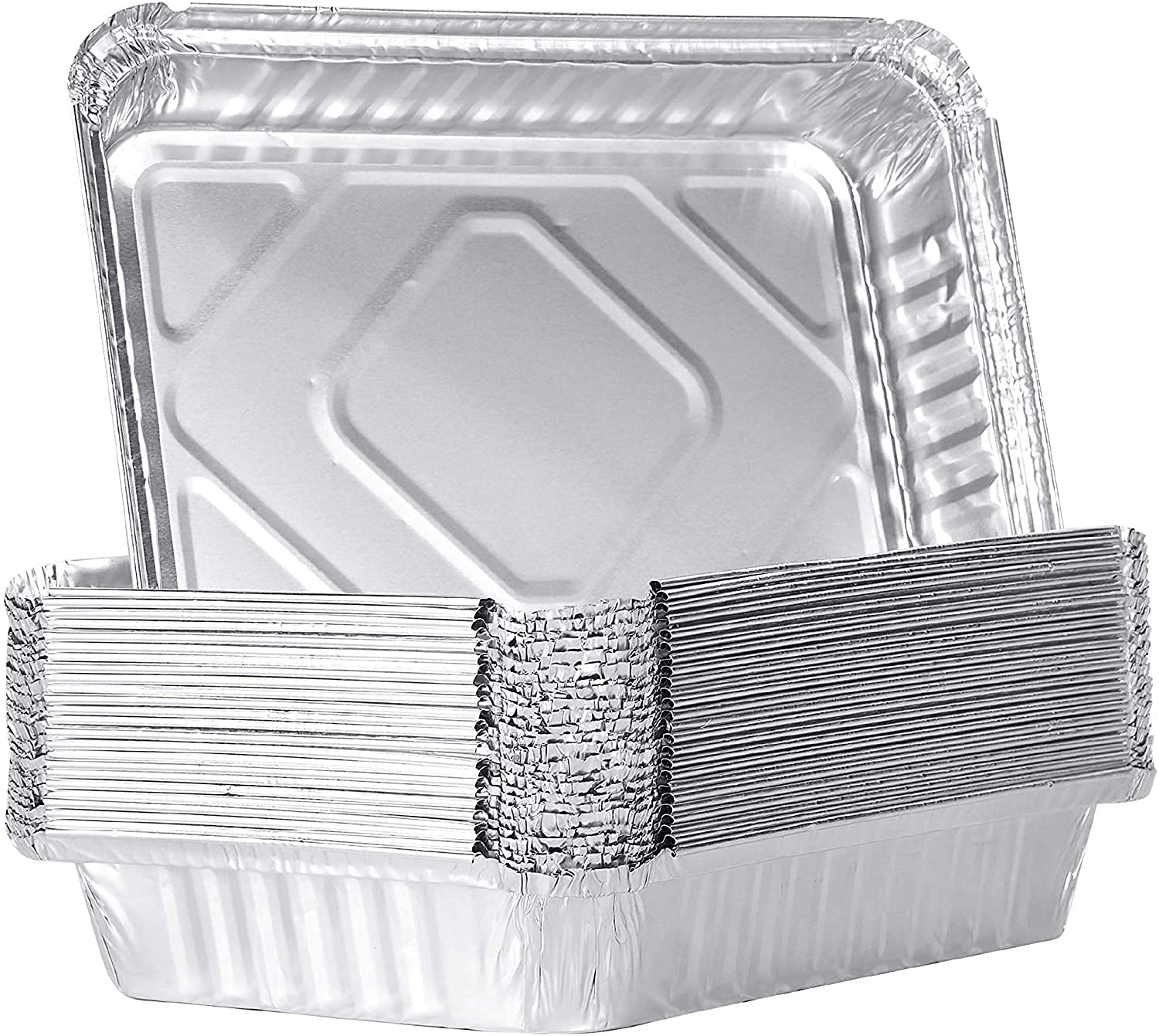 Buy Grillman Aluminum Foil Drip Pans (25 Pack) Disposable Aluminum Foil