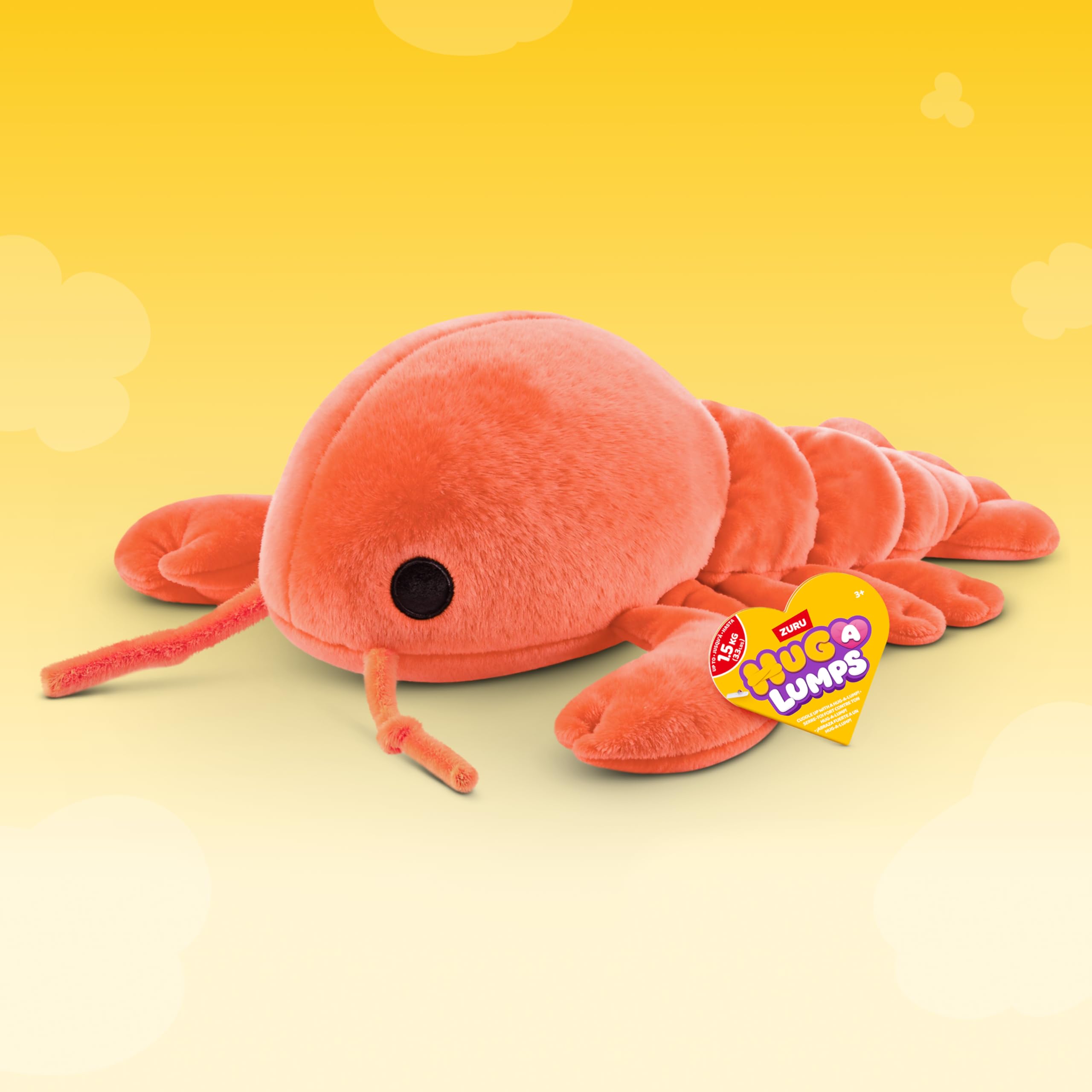 Hug-A-Lumps Lobster (Medium) Lenny by ZURU