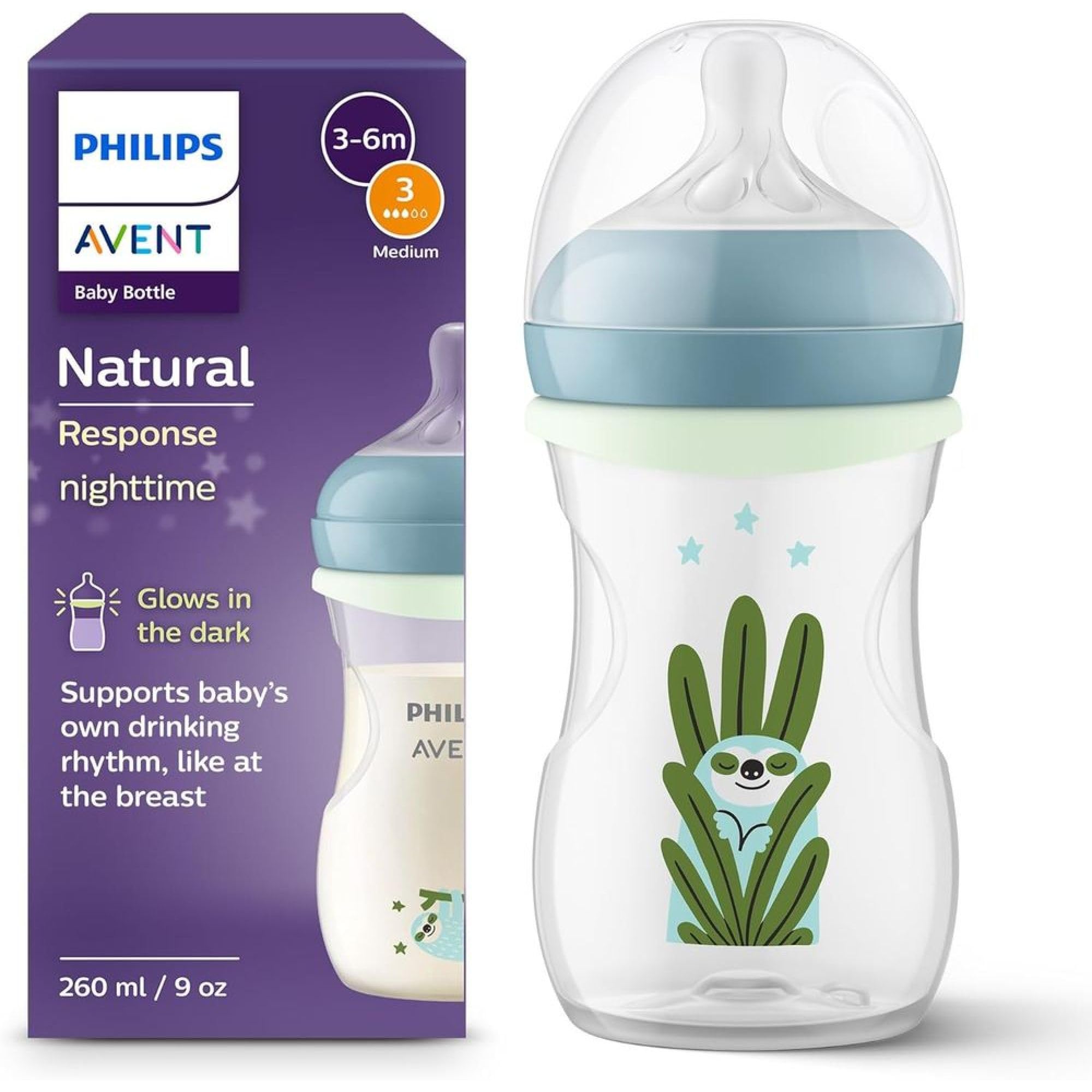 SCY903/81 BOTTLE NAT 3.0 GLOW 9OZ 1 opakowanie