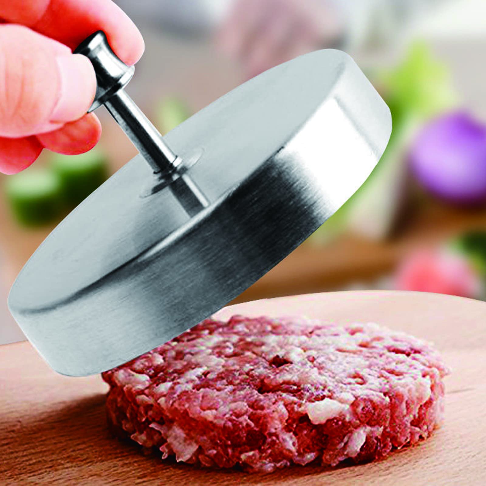 Presse à hamburger forme parfaite pour réaliser de délicieux hamburgers