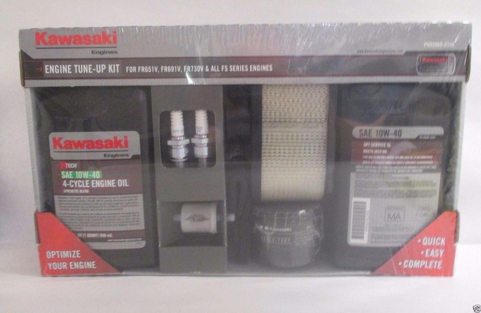 Sada Na údržbu Motoru Kawasaki FR541V, FR600V Olej, Filtry, Svíčky Zemědělské Po - Foto 13