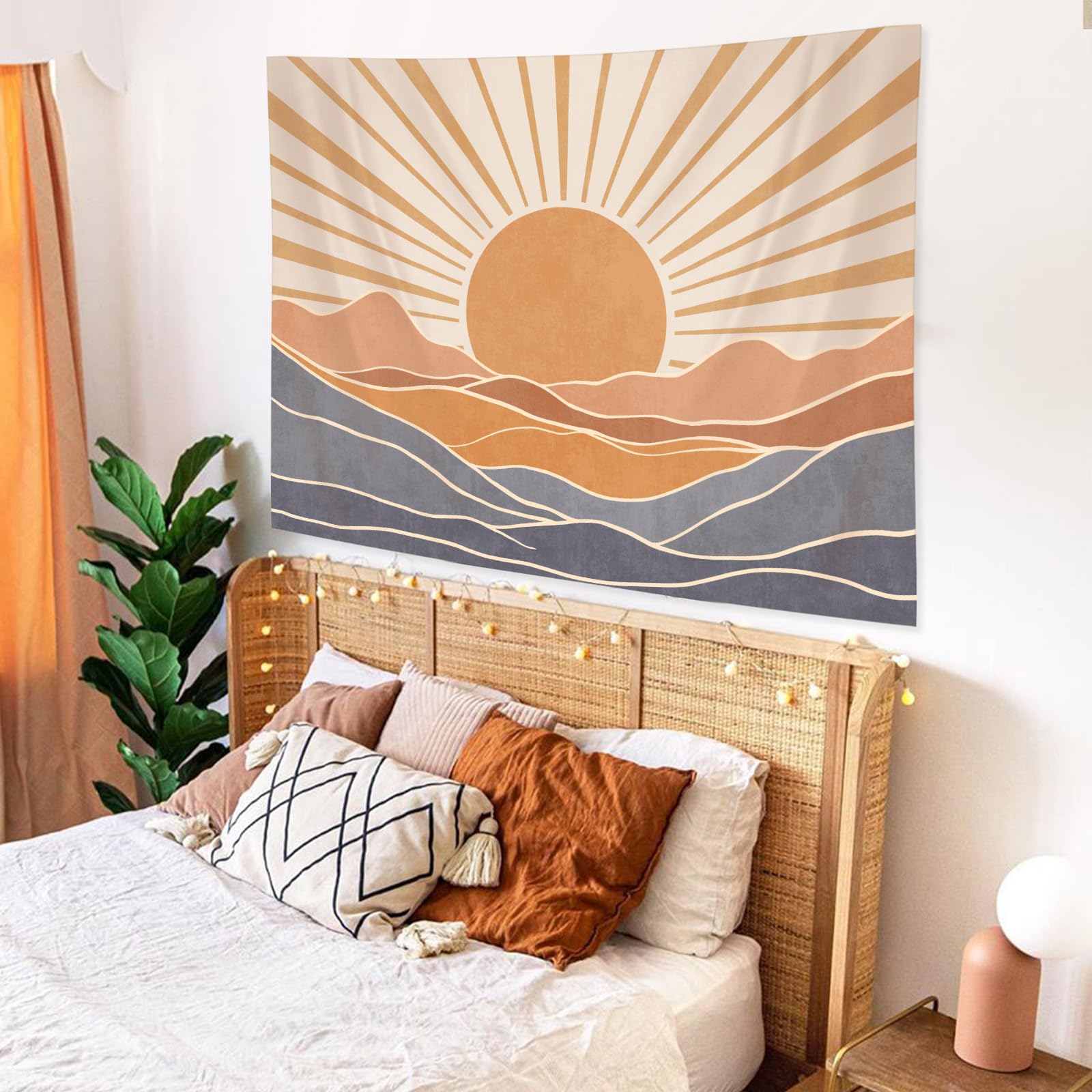 Amazon.com: Lunerfex Boho Sun Tapestry Sunset Wall Tapestry