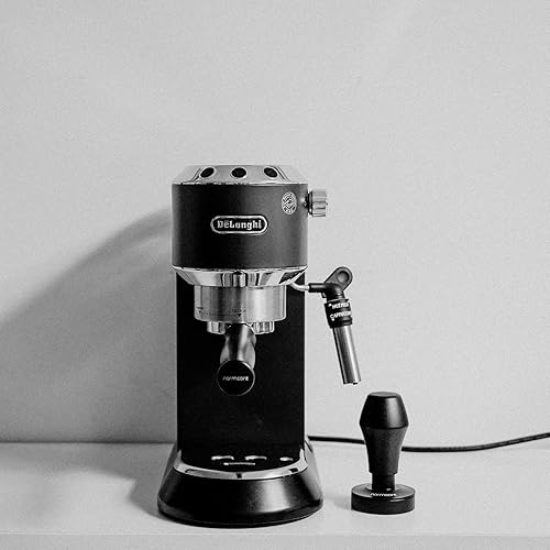 Miniatura 20 de Normcore Tamper de café V4 de 1.957 in - Tamper con resorte - Herramientas de barista - Manipulación de espresso con alfombrilla para cafetera